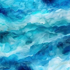 Obraz premium Vibrant Aquatic Background for Summer Designs Generative AI