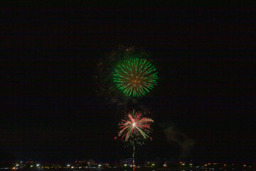 夜空に咲く花火芸術