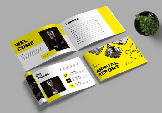 Annual Report Brochure Template