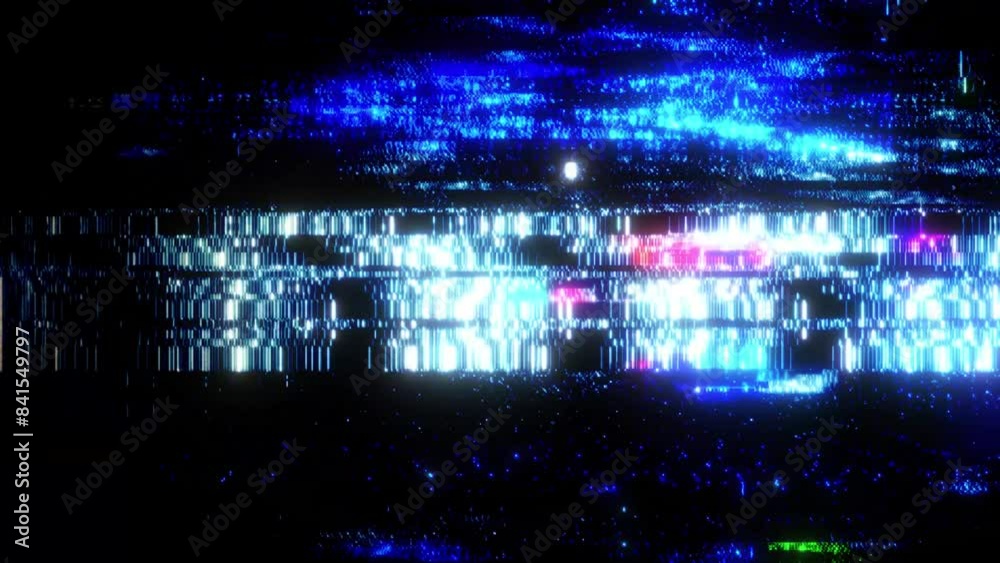 Wall mural a background or overlay texture of distorted digital glitch effects.