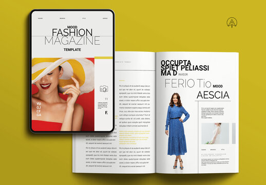 Fashion Magazine Template