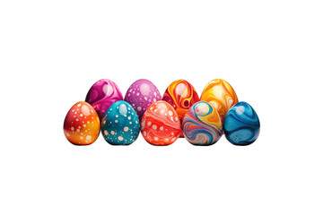 Obraz premium I Love Easter Eggs (PNG 10800x7200)