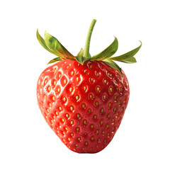 strawberry isolated on transparent png