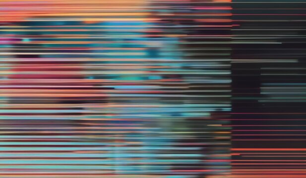 Test Screen Glitch abstract Texture