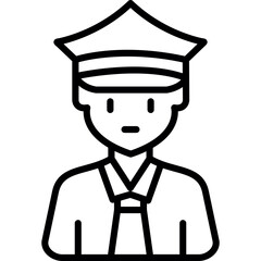 Policeman Icon