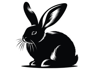 rabbit isolated on white