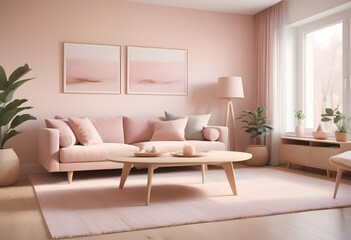 Photo modern style conceptual interior room 3d illustration