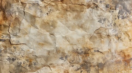 Fototapeta premium Create an image of an old, weathered paper texture with faded edges and slight discoloration, evoking a sense of history and vintage charm.