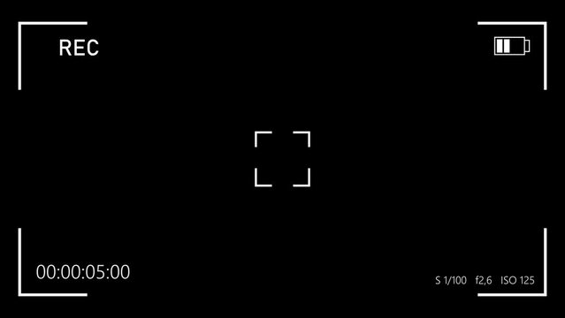 Video recording motion animation background