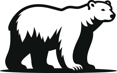 polar bear vector illustration