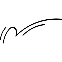 Abstract Scribble Line