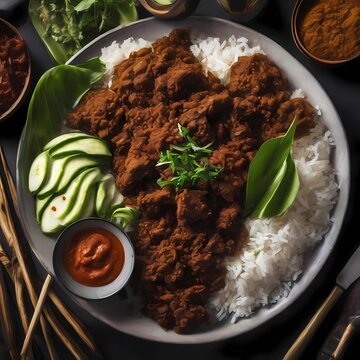 Rendang Sapi Indonsia