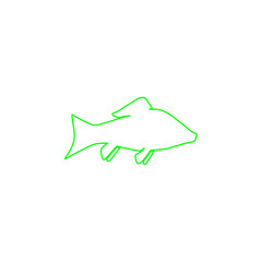 Hand Drawn Fish Outline Collection