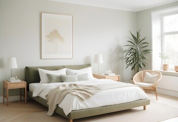 Photo modern style conceptual interior room 3d illustration