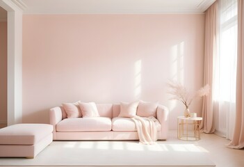 Photo modern style conceptual interior room 3d illustration