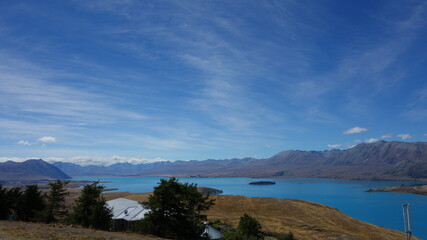 Lake and Mountains
