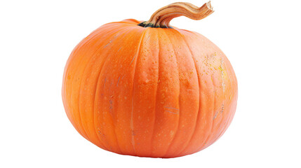 Obraz premium Pumpkin isolated on a white background. Generative Ai