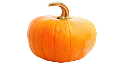 Obraz premium Pumpkin isolated on a white background. Generative Ai
