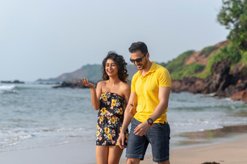 couple at the beach