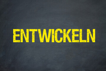 entwickeln	