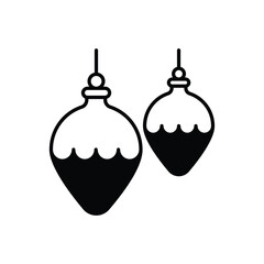 Bauble vector icon