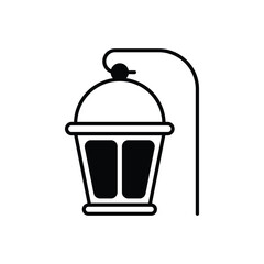 Street Light vector icon