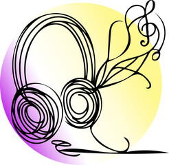 Headphones for music