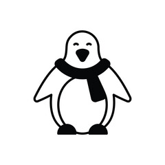 Penguin vector icon