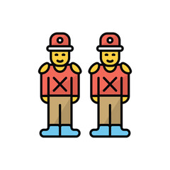 Nutcracker vector icon