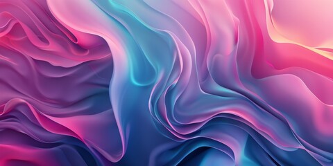 Fototapeta premium Abstract fluid gradient background, creative poster illustration graphic design