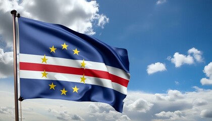 The Flag Of Cape Verde