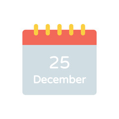 Christmas Day vector icon
