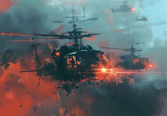 Generative AI is revolutionizing military warfare with advanced helicopter capabilities.