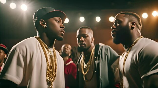 Street Rap Challenge. Spitting Fire