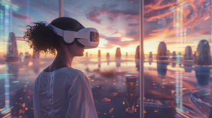 Immersive Virtual Reality Travel Experience Powered by AI: Exploring Innovative Destinations