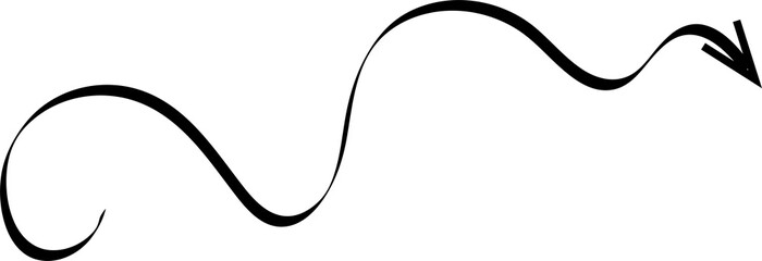 Fototapeta premium Arrow line