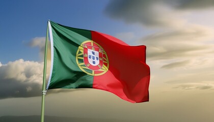 The Flag Of portugal