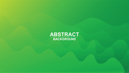 Abstract green color background. dynamic shapes composition. green elements with fluid gradient. green wave vector