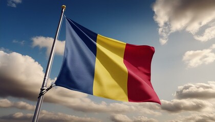 The Flag Of Romania