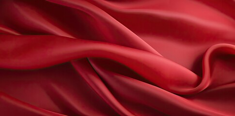 Obraz premium red cloth texture as a background for your design