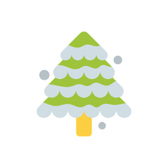 Christmas Tree vector icon
