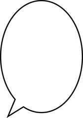 Obraz premium Speech bubble with different shapes. Message box for speaking, talking, thinking, describe and illustration