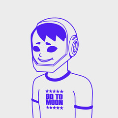 person with a hand drawn 09