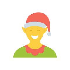 Elf vector icon