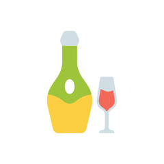Vodka vector icon