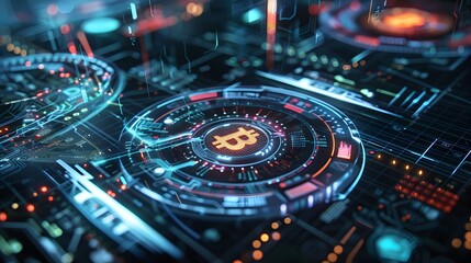 Cutting Edge Digital Interface Showcasing Advanced Technology and Futuristic Innovations