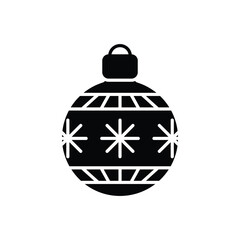 Bauble vector icon