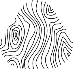 Hand drawn triangle texture