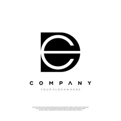 Sleek E Company Logo for Modern Brands