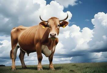 Photo of a Kurban cow for the Eid al-Adha holiday